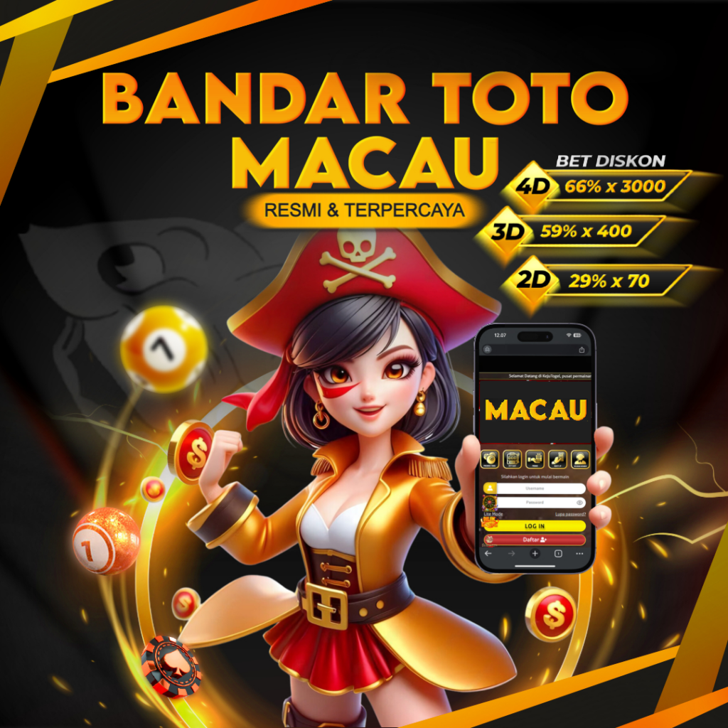 Bandar Toto Macau Terlengkap 2024